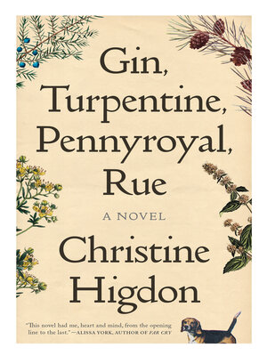 cover image of Gin, Turpentine, Pennyroyal, Rue